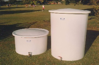 Fibreglass water tanks from large to small